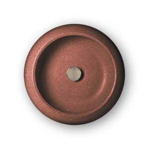 Lavabo Frisby Rosso Pompei
